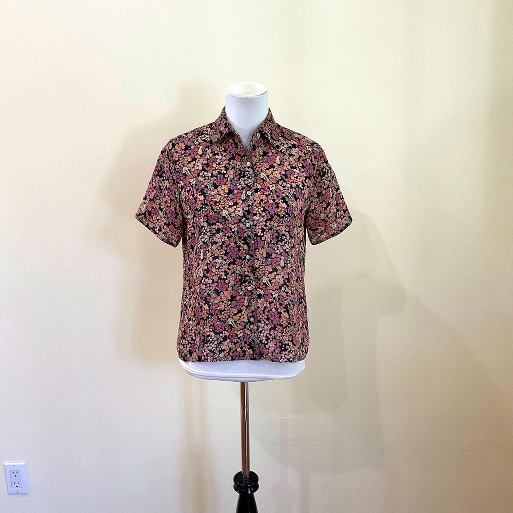 Vintage Women’s Jamboree New York Floral Blouse